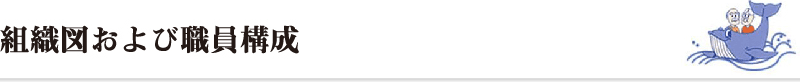 組織図および職員構成